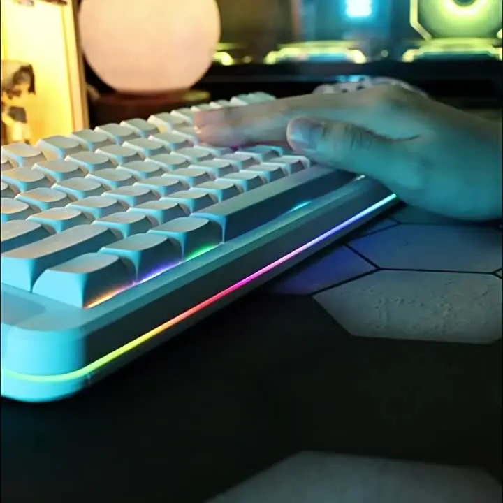 Беспроводная игровая механическая клавиатура KALU DUCK X75 V2