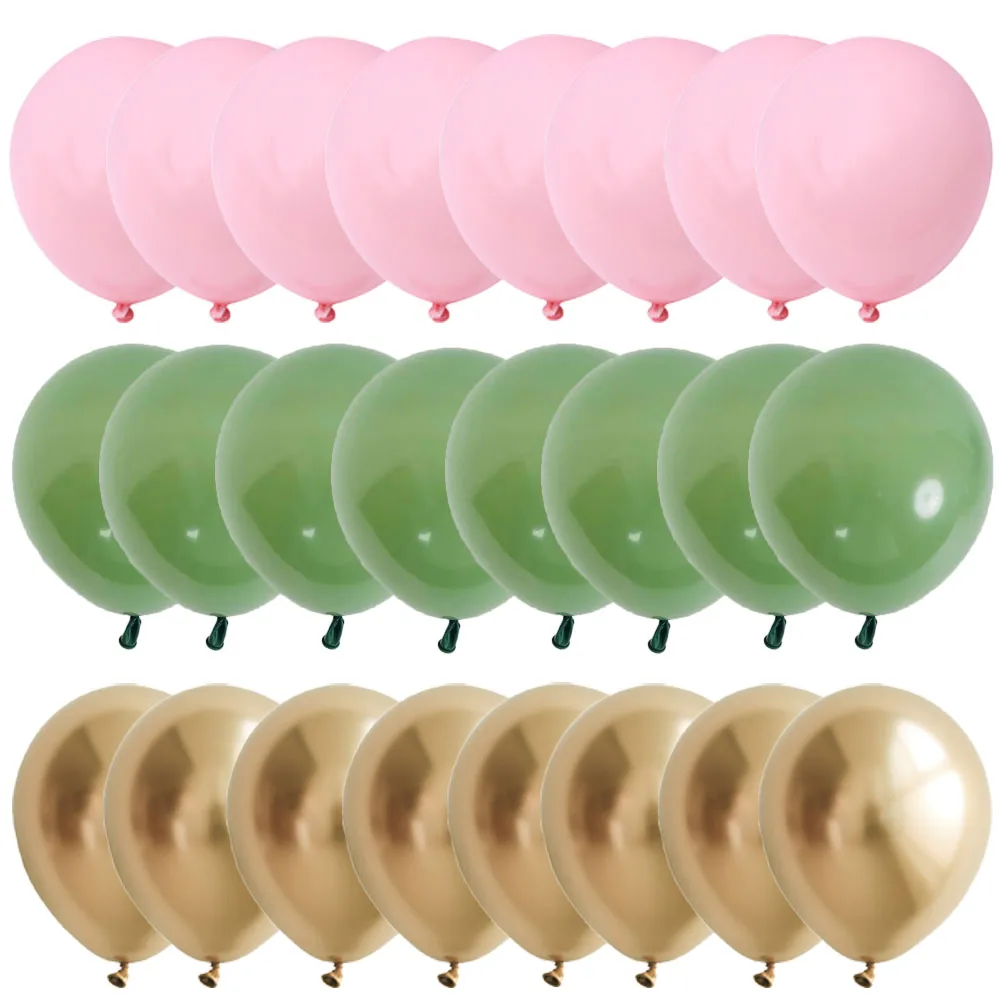 thumbnail image 1 of Globos rosas para fiesta de cumpleaños de niña con diseño de safari en la jungla, vajilla desechable con forma de animal, platos, vasos y servilletas, decoraciones para fiesta de cumpleaños en el bosq, 1 of 5