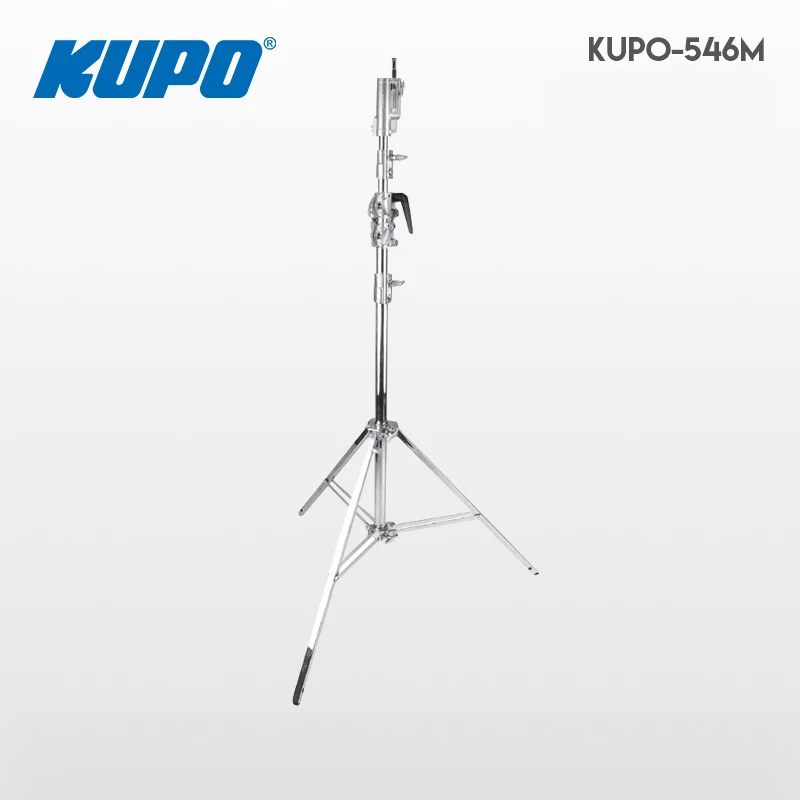 KUPO 546M Junior Boom Stand 510cm with 280cm integrated boom + Caster with Brake Set of Three