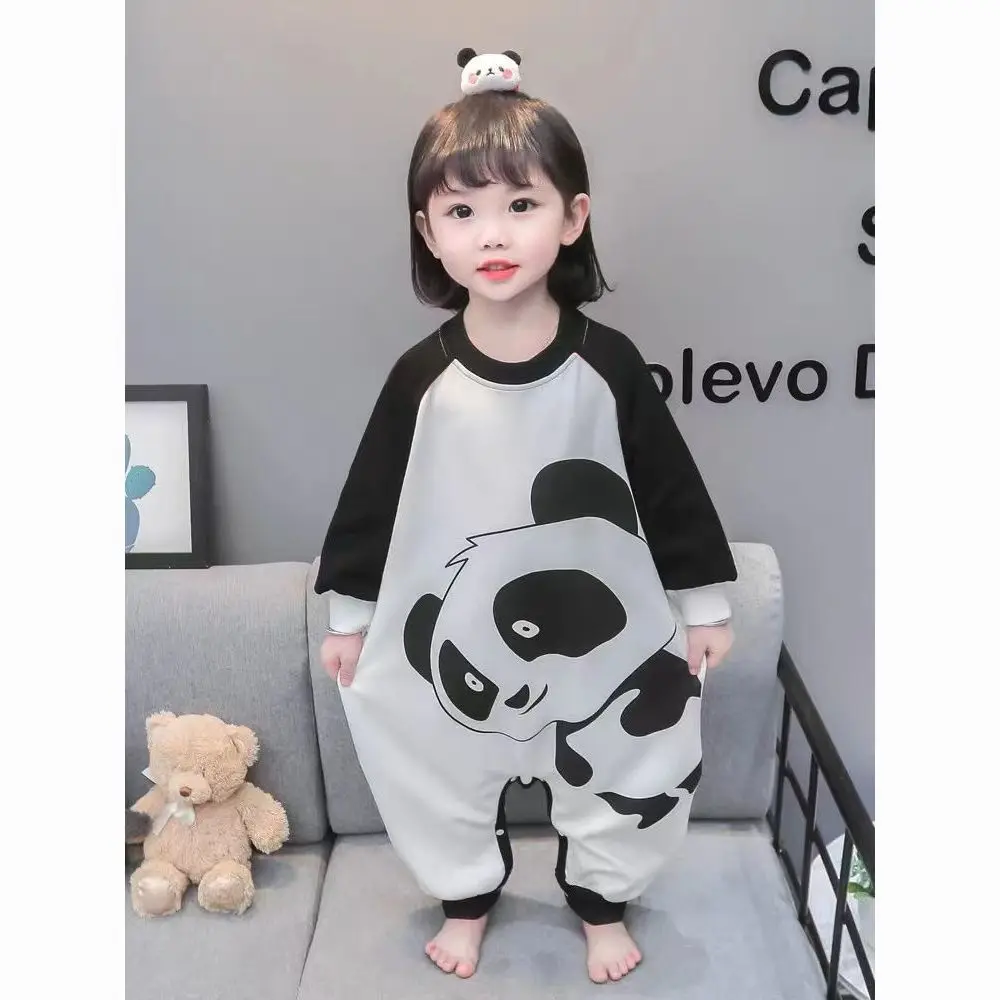 Spring Autumn Children's One-piece Pajamas Girl Baby Thin Style Pajamas Baby Home Clothes Pijamas Para Ni&ntilde;as New