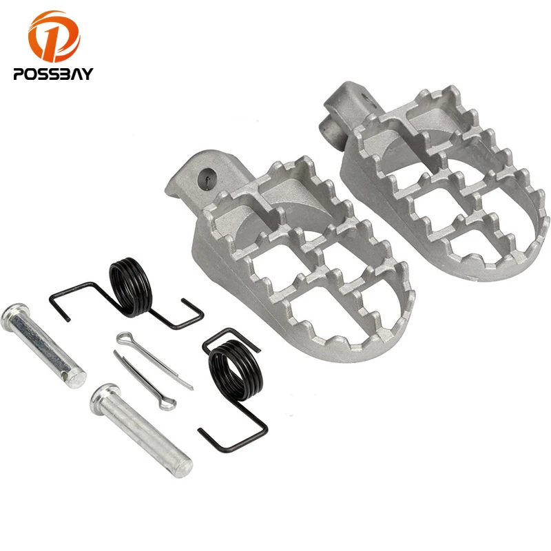 Poggiapiedi Moto Pedane Pedane Per Yamaha Pw50 80 Tt-R50E Tt-R90E Per Honda Xr Crf 50 70 Fit Kawasaki Klx 110 Pedali