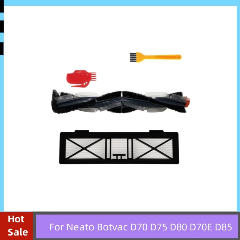 

Для Neato Botvac D70 D75 D80 D70E D85 аксессуар для робота-подметания фильтр основная щетка инструмент щетка