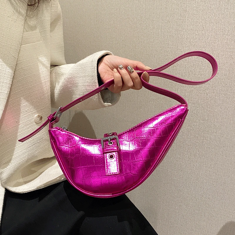 

Tote Purses and Handbags Women Designer Bags Luxury Candy Shoulder Bag Female Fashion Bright Underarm Bag Sac Brand Hobos Bags