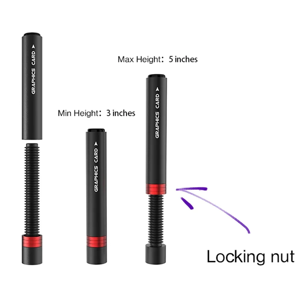 새로운 그래픽 카드 홀더 GPU 지원 브래킷, iBrace-8 VGA 그래픽 카드 홀더 데스크탑 PC 케이스