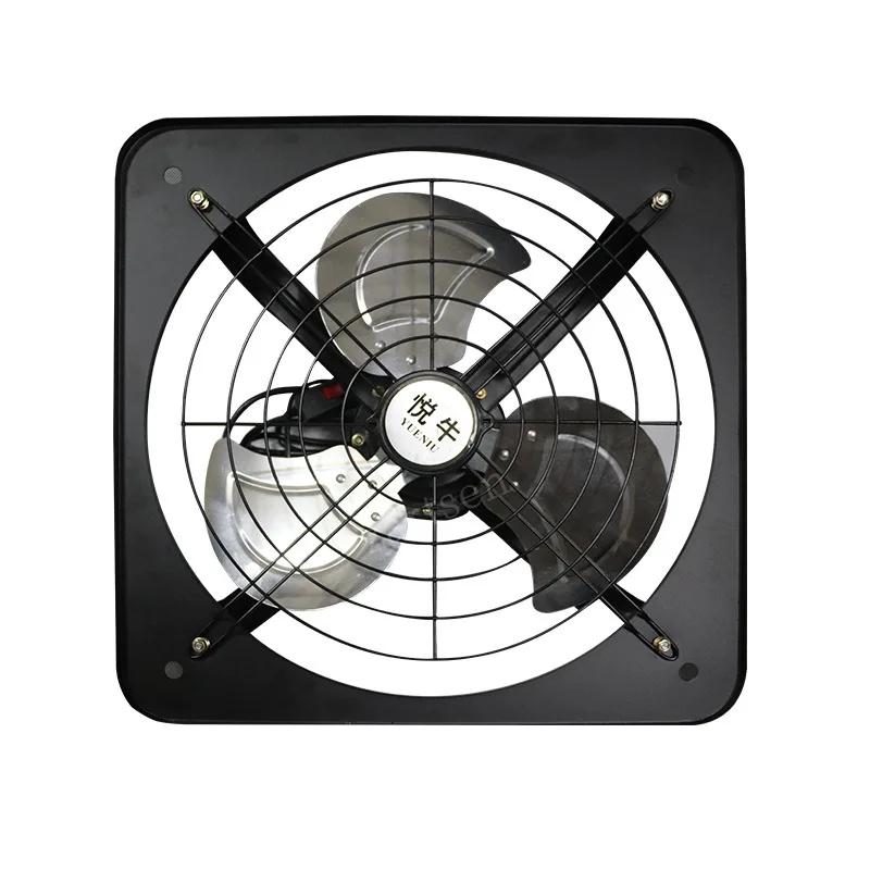 

10inch Powerful Industrial Ventilation Extractor Metal Axial Exhaust Commercial Air Blower Fan for Kitchen Inline Window Fan