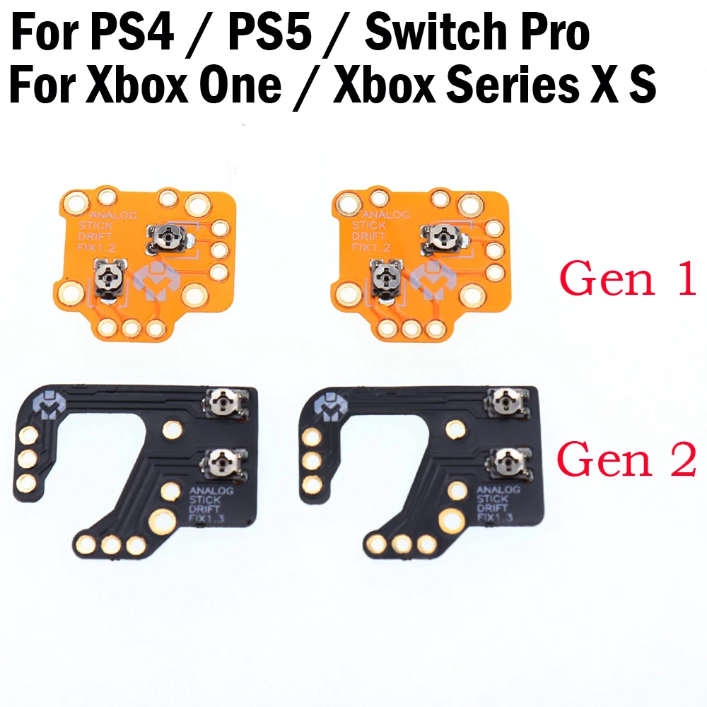 1Pair2PCSAnalogStickDriftfixPCBFlexforPS4PS5XboxOneSeries