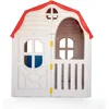 Children's Playhouse,Compact Foldable Plastic Toddler Roomy Outdoor Playhouse for Children Ages 2 Years Old and Up Playhouses 1