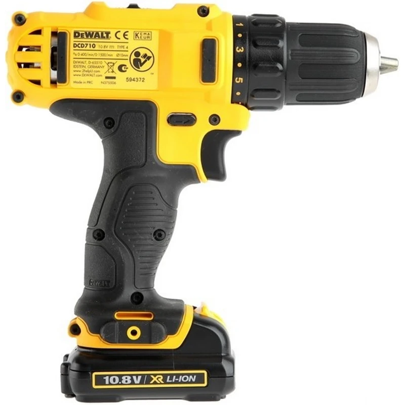 Cordless Drill / Driver Dewalt Dcd710c2 Electric Screwdriver Battery Rechargeable For Ice Screws Brushless Power Tool Machine - Electric Drill - AliExpress