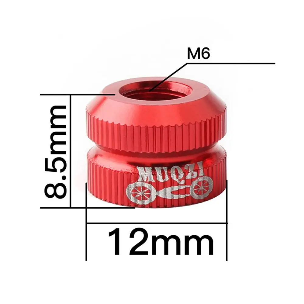1/2pcs Outdoor Accessories Bike Vacuum Tire Bicycle Tires Tube Valve Caps Law Mouth Nuts Lock Nut Replacement