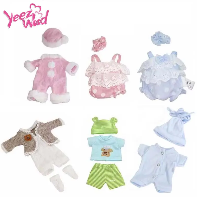 Charming Skirt and Sweater Set for 12-Inch Dolls: Fashionable Doll Outfit Accessories