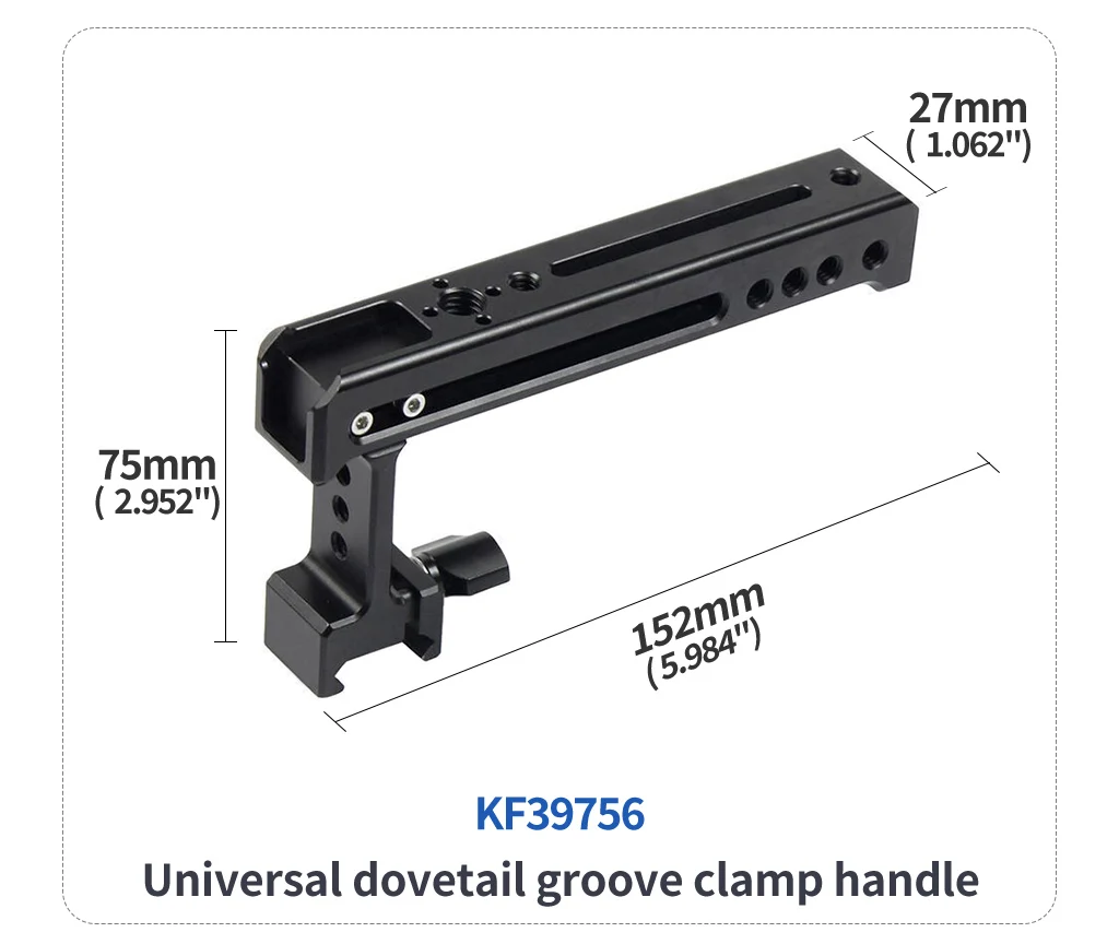 A6700 dslr Kamera käfig Rig Top Griff Kalt schuh halterung Mikrofon Blitzlicht halterung für Sony A6700 Stabilisator halter – Detail 23