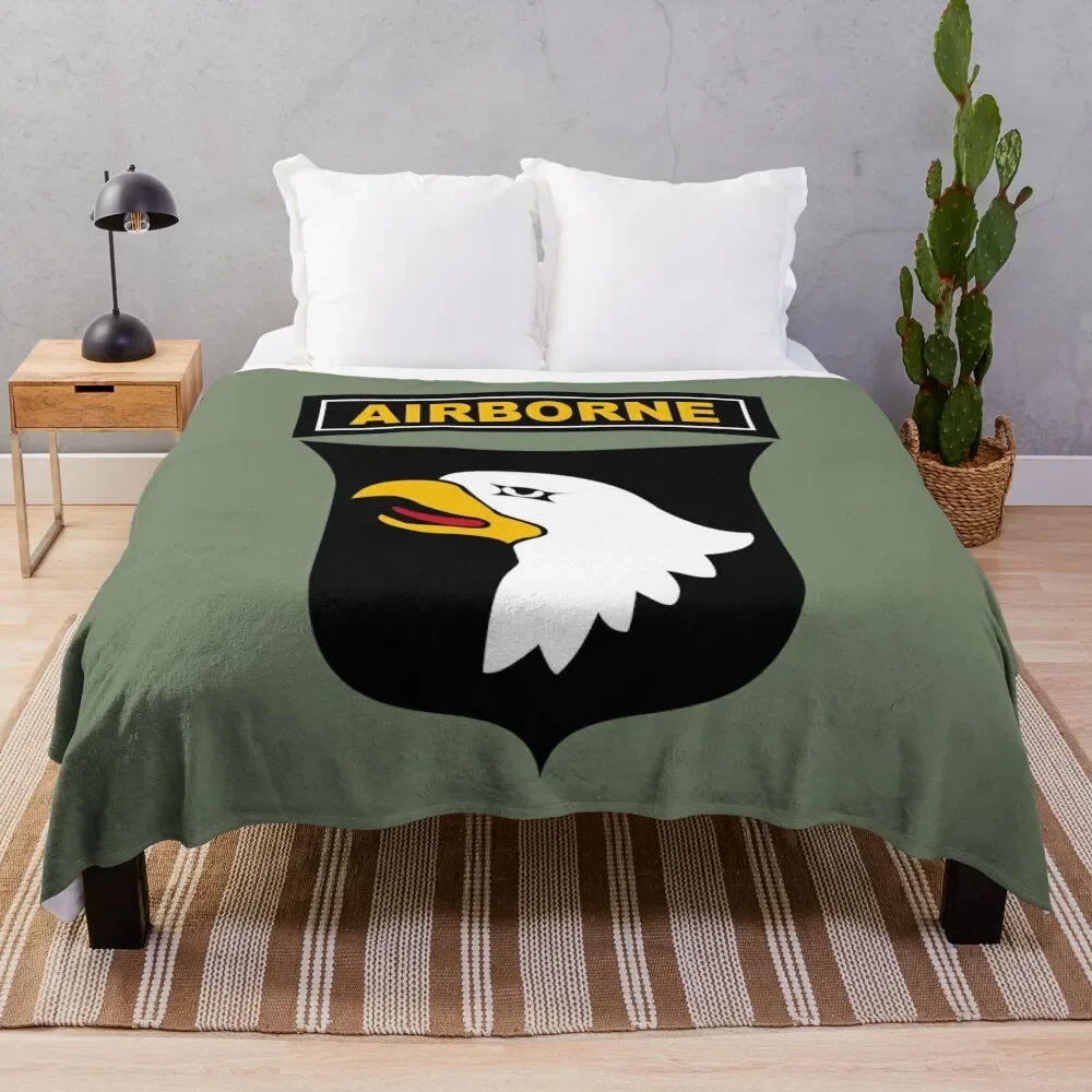 

101st Airborne Division (US Army) Throw Blanket Moving Luxury St For Baby Soft Beds Blankets