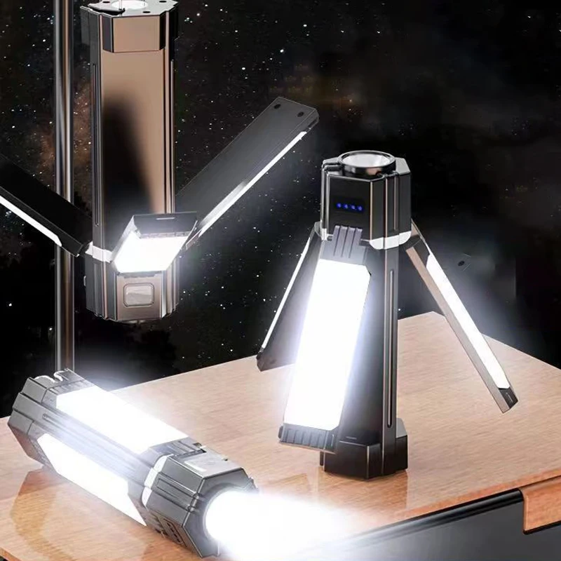 

USB-фонарь для кемпинга, портативные фонари для экстренного освещения, светодиодный перезаряжаемый фонарь для экстренного лагеря, мощная лампа для кемпинга