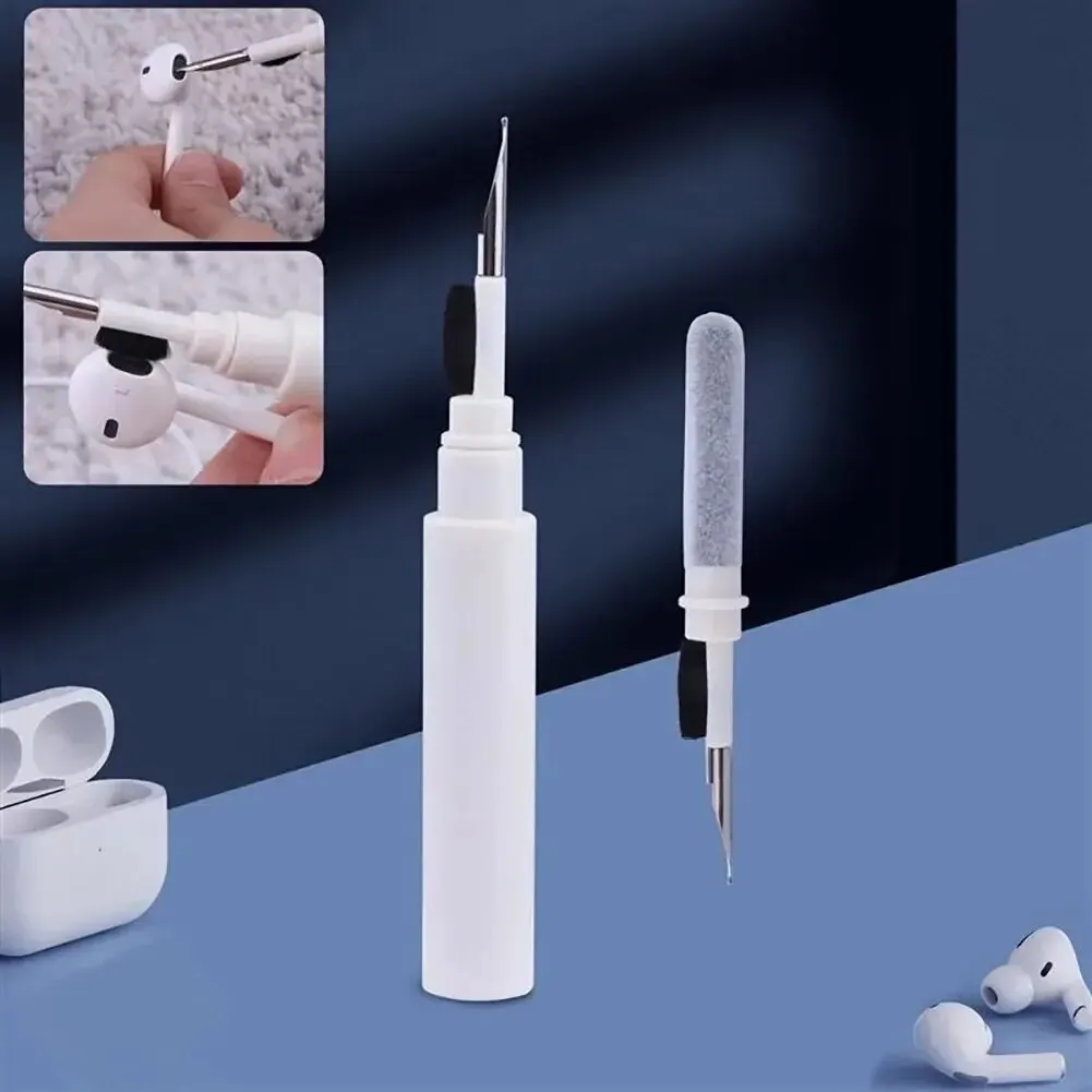 Kit di pulizia per Airpods Pro 1 2 3 Auricolari Penna di pulizia Spazzola Auricolari Bluetooth Custodia Auricolare Tastiera Strumenti di pulizia del telefono - Image 3