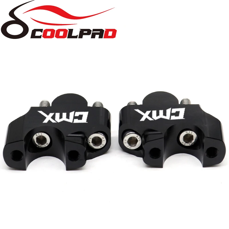 Handlebar Risers Fat Bar Riser Cnc Aluminum Fit For Honda Cmx 1100 Rebel 1100 Cmx1100 2021 2022 Cmx Mounting Standard Bar Riser