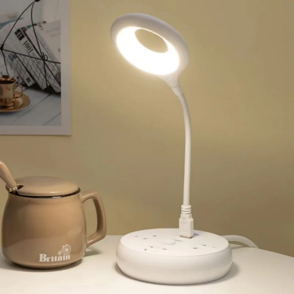 USB Direct Plug Portable 18LED Lamp Dormitory Bedside Lamp Eye Protection Student Study Reading Available Night Light led light,night light,mini led light,led desk lamp