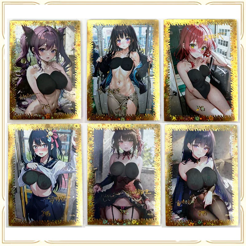 

Anime Girl League PG ACG Toys for Boys Battle Collectible Card Game Toy Christmas Birthday Present Sexy Card Heat Change Card