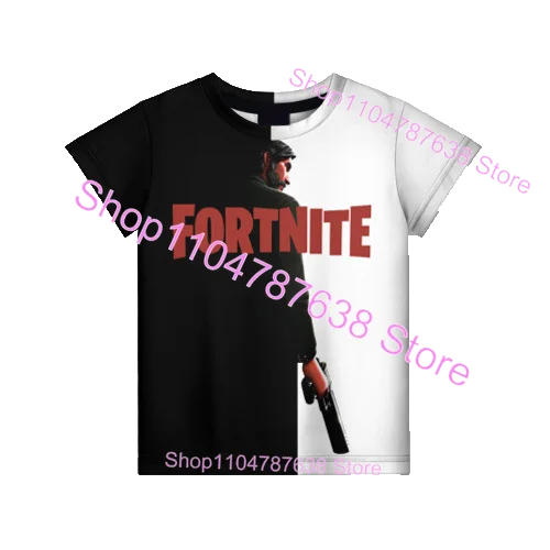 fortne Epic Games - Maglietta a maniche corte da ragazzo con