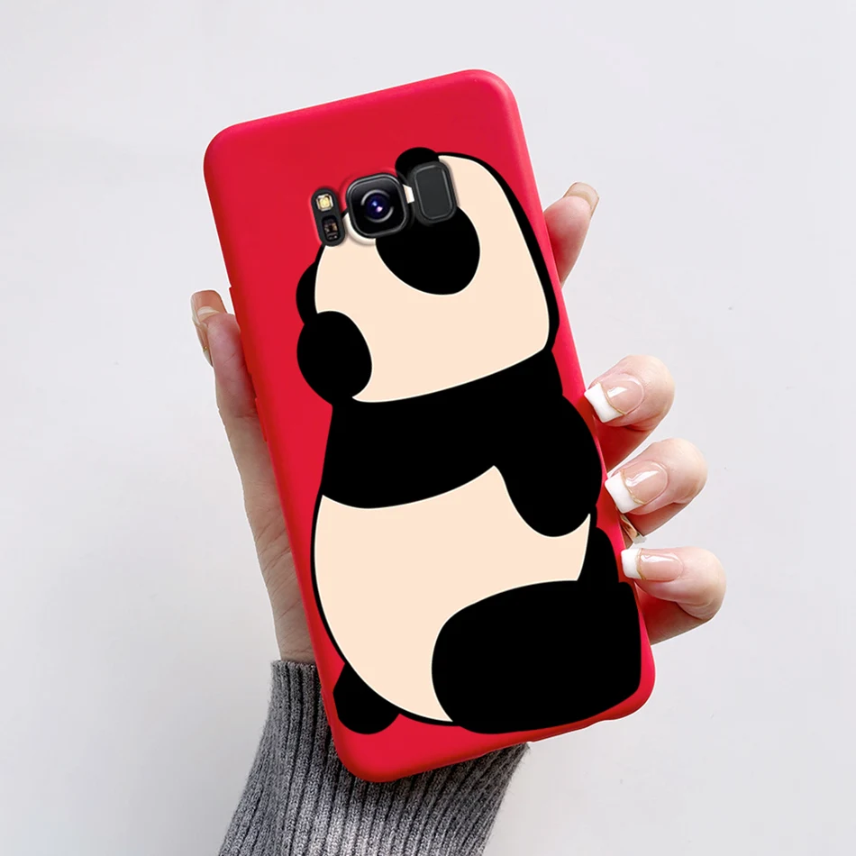 For Samsung Galaxy S8 Plus Case Galaxy S8 Shockproof Back Phone Cases For Samsung S8 GalaxyS8 Plus Cartoon Silicone Cover Bumper — view 4
