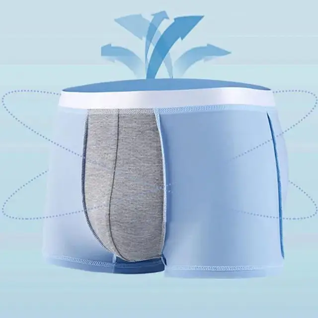 4 Uds Boxer Shorts ropa interior de seda de hielo para hombres calzoncillos frescos transpirables bragas finas sexis lencería convexa en U lotes al por mayor L-6XL 4