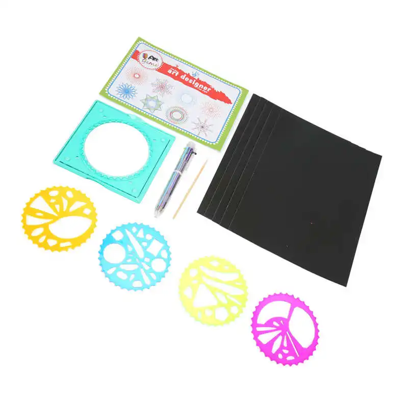 Spirograph-  Ʈ, ٱ   ABS öƽ ׸ 6   , ̿