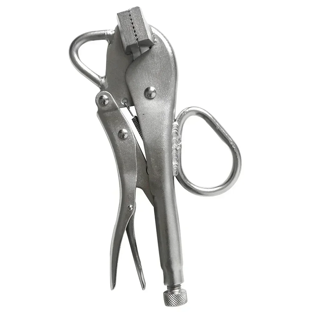 Carbon Steel Ultra Wide Steel Vise Flat Lock Plate Metal Clamp Duckbill Clamp Fixing Long Lasting Plier Package Content