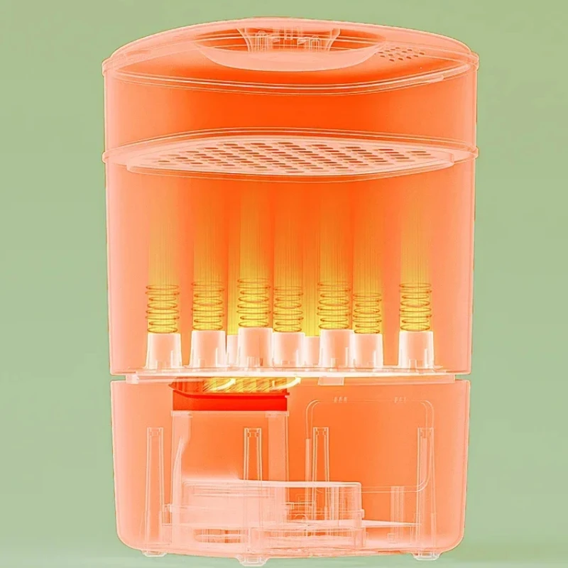 29 2-in-1 Baby Bottle Sterilizer and Dryer-Steam Sterilization Pot for Newborns, Baby-Safe Sterilization Cabinet,