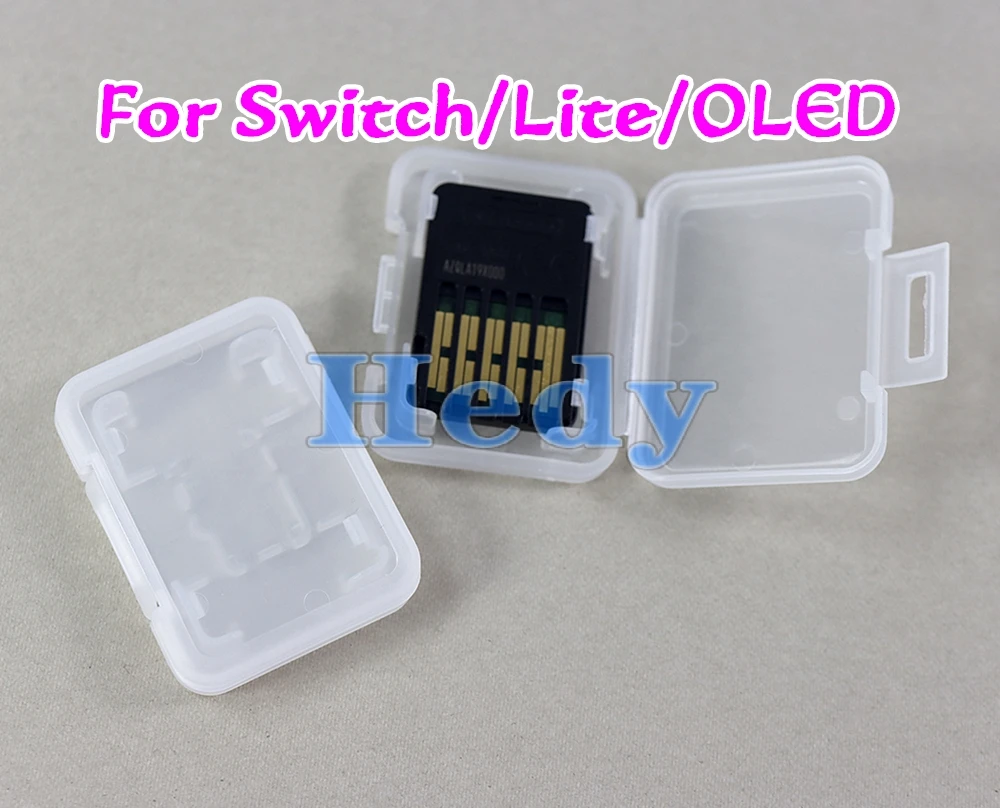 Scatola Per Carte Da Gioco Tascabile Portatile Da 2 Pezzi Micro Sd Tf Card Storage Display Custodia In Pp Per Nintendo Switch Lite Ns Oled