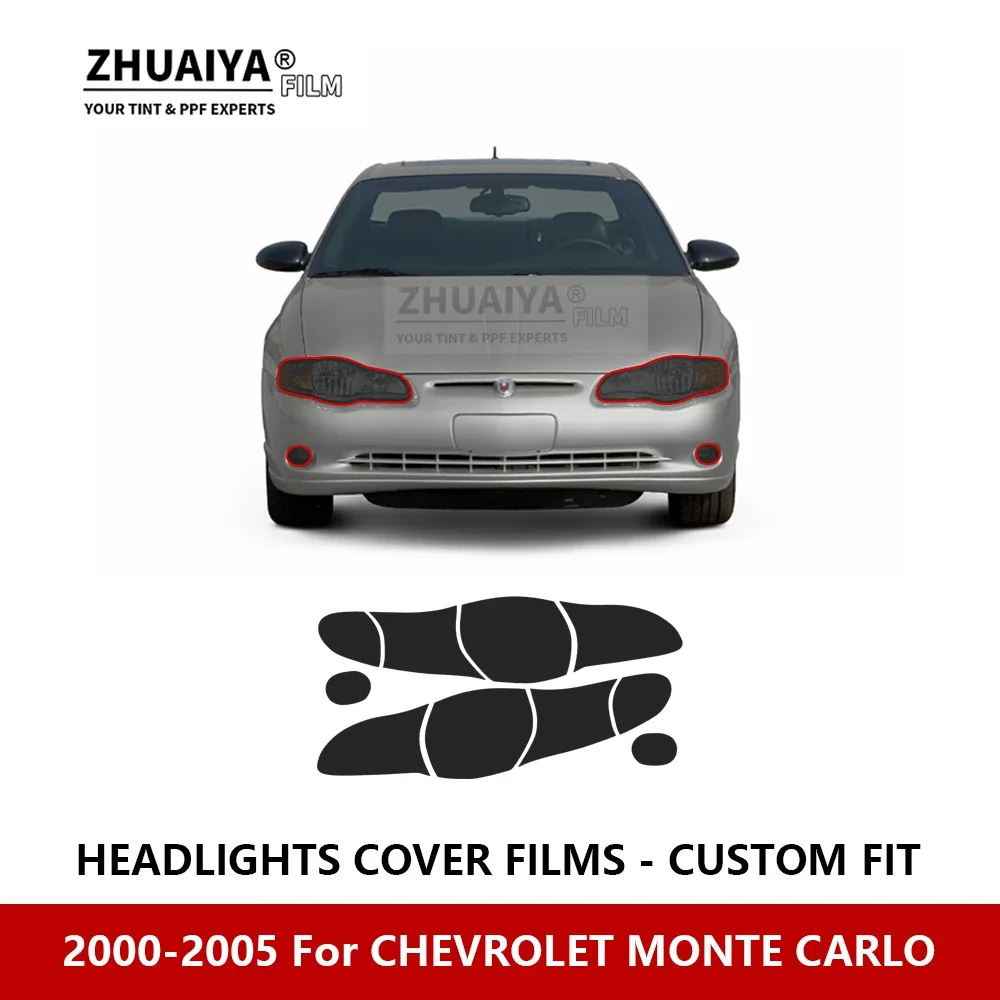 

Защитная пленка с защитой от царапин для фар автомобиля CHEVROLET MONTE CARLO 2000-2005