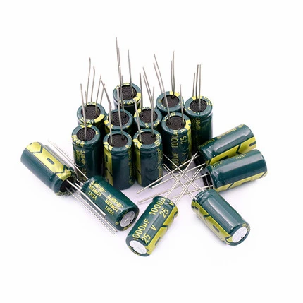 10V 16V 25V 35V 50V 400V High Frequency Low Aluminum Capacitor 100UF 220UF 330UF 470UF 680UF 1000UF 1500UF 2200UF 3300UF