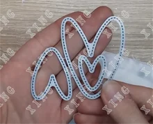 Special Sale Hollow Heart Shape Metal Cutting Dies Mold New Diy Scrapbooking Cut Die Paper Craft Knife Mould Blade Punch Stencil