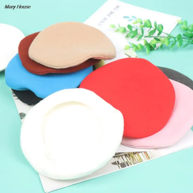 

Fashion Beret Hat For Blyth Doll Pullip Licca Azone 1/6 Dolls Accessories Fashion Solid Color Mini Doll Beret Hat