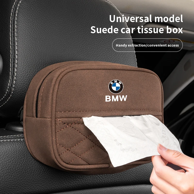 자동차 티슈 백 시트 백 행잉 종이 타월 박스, BMW X1 X2 X3 X5 X4 X6 X7 G30 G20 G32 G11 G12 F40 F30 F20 F10 F34 F07 F44