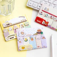 Sanrio Kawaii Animal Memo pad Sticky Notes Cute N Times Stationery Label Notepad Bookmark Post School Supplies 2