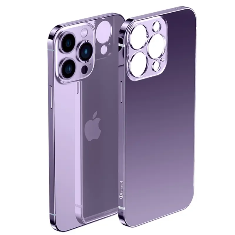 

Противоударный чехол из алюминиевого сплава с металлической рамкой для iphone 14 Pro Max, жесткая задняя крышка из поликарбоната для iphone 13 12 Pro Max 14 Plus, чехол