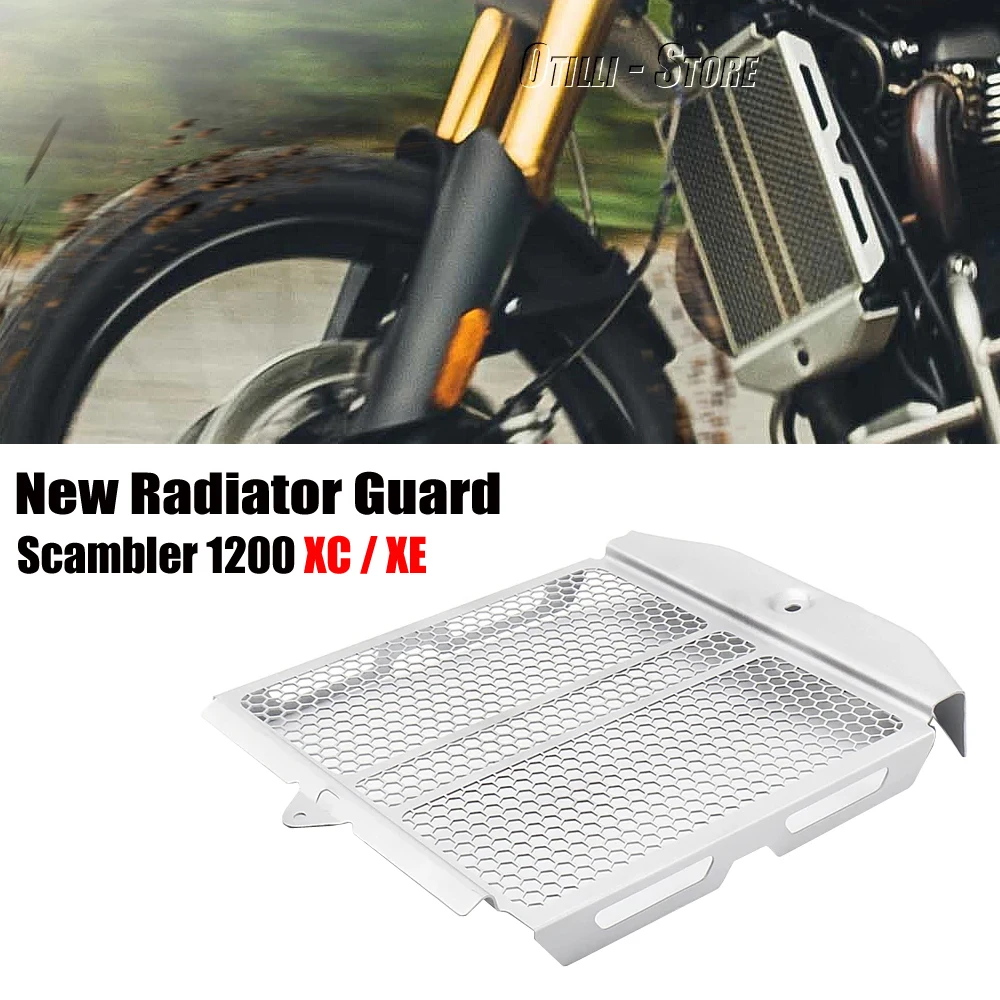 

Motorcycle Accessories Radiator Grille Guard Cover Protection For Scramble XE 1200 Radiator Guard Protector For SCRAMBLE 1200 XC