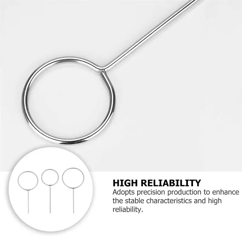 3Pcs Stainless Steel Support Rings Laboratory Stand Labs Equipment Flask Closed Rings For Extension Cook Not Included Stand