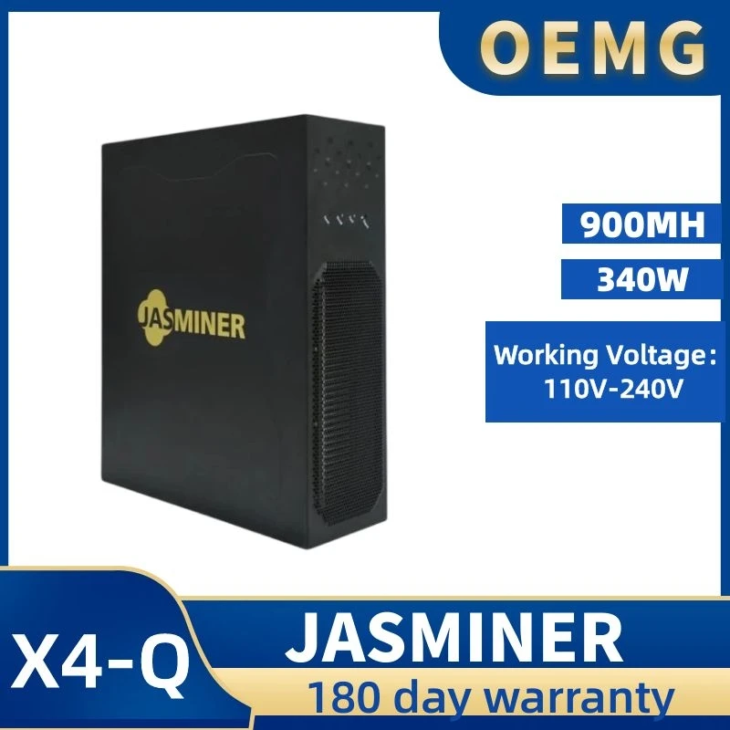 

Jasminer X4Q 900MH Server 900MH/s Hashrate 340WETC ZIL ethw octa Miner