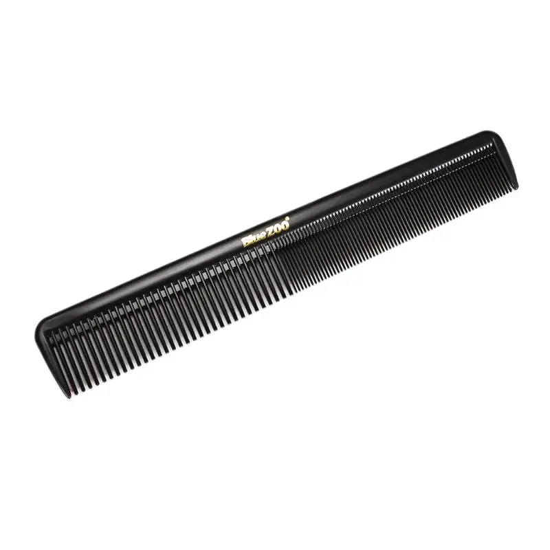 50LD 2 In 1 Men Hair Comb Wide Coarse Fine Toothed Combination Portable Vintage Oil B 5