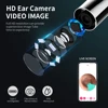 Ear Cleaner with Camera Set HD Ear Sticks Otoscope USB C Charging Endoscope Wax Removal Tool Earpick Ear Cleaning Set NK3 Pro 4