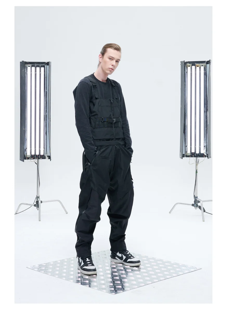 Reindee Lusion 21aw 3in1 protected functional ski jumpsuit transformable pants vest techwear gorpcore