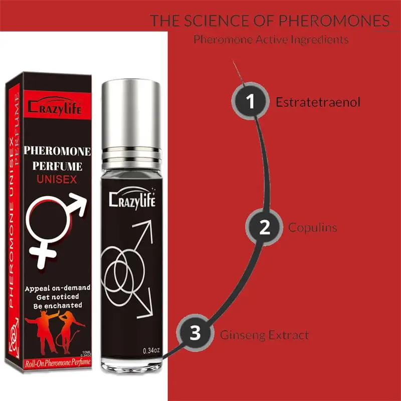 Portable Perfume Couples Adult Sex Perfume Enhanced Fragrance Long Lasting Intimate Roller Universal Dating Boudoir Supp