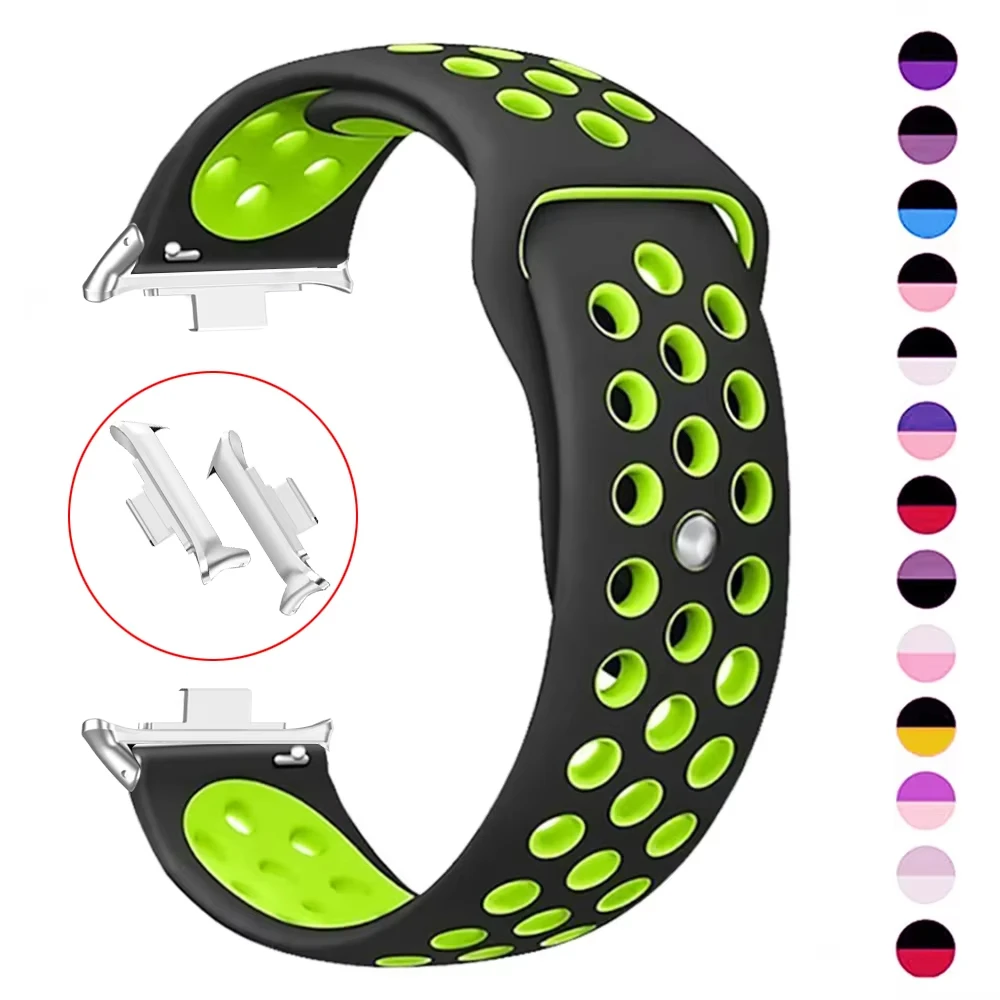 Soft Breathable Silicone Sports Bracelet Wristband