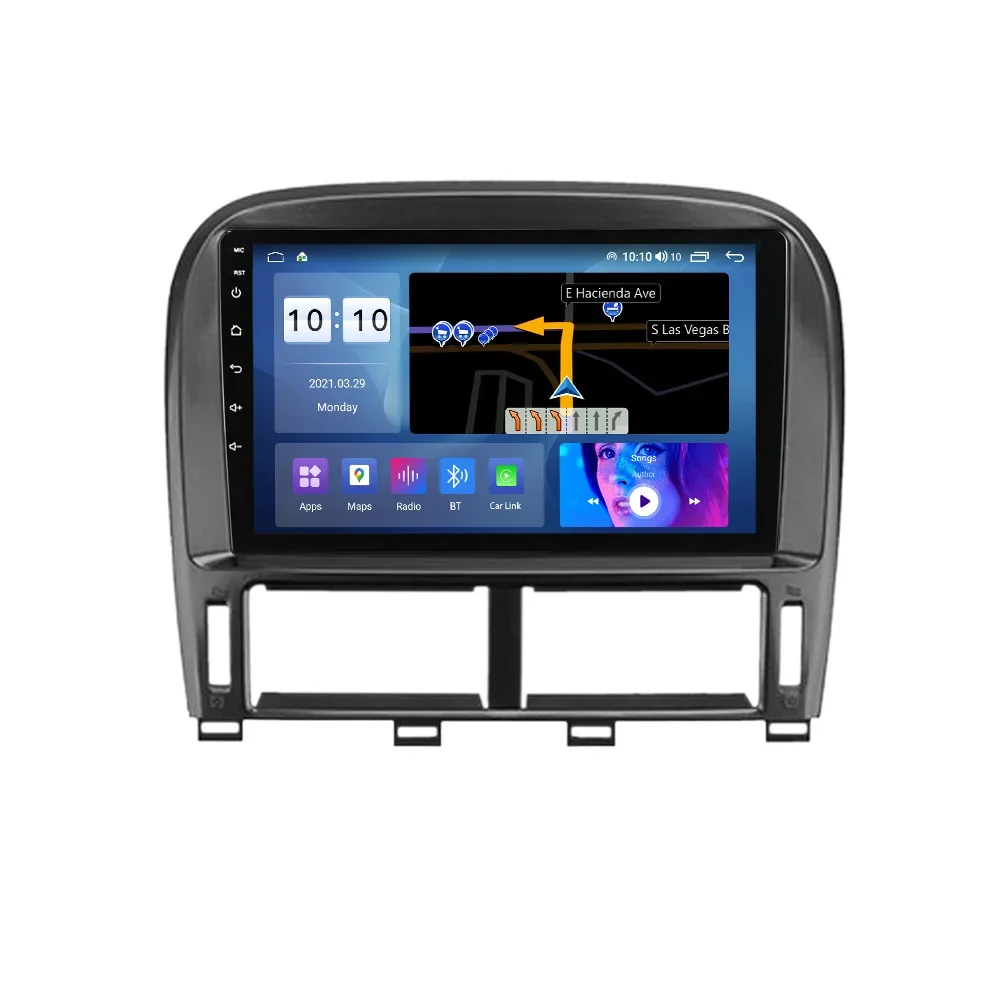 

MEKEDE IPS Touch Screen 4G LTE WIFI Android 11 RDS Radio For Lexus LS430 2000-2006 Car Multimedia NO DVD Navigation GPS 6G+128G