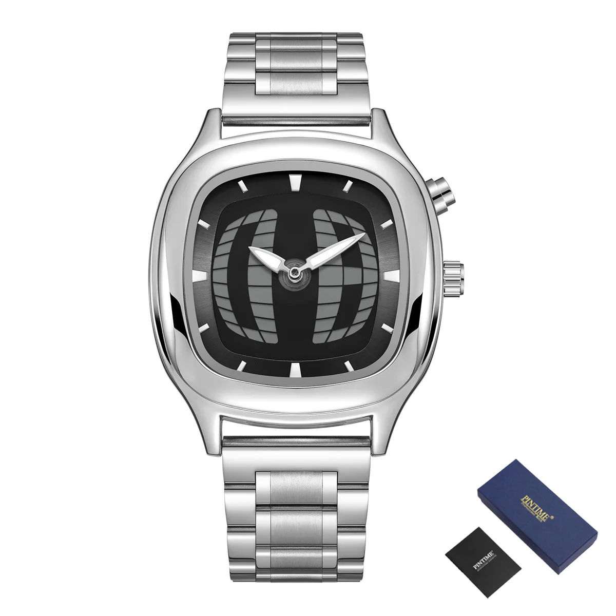 PINTIME Y2K Luxury Men's Watch New Conceptual Cool Digit