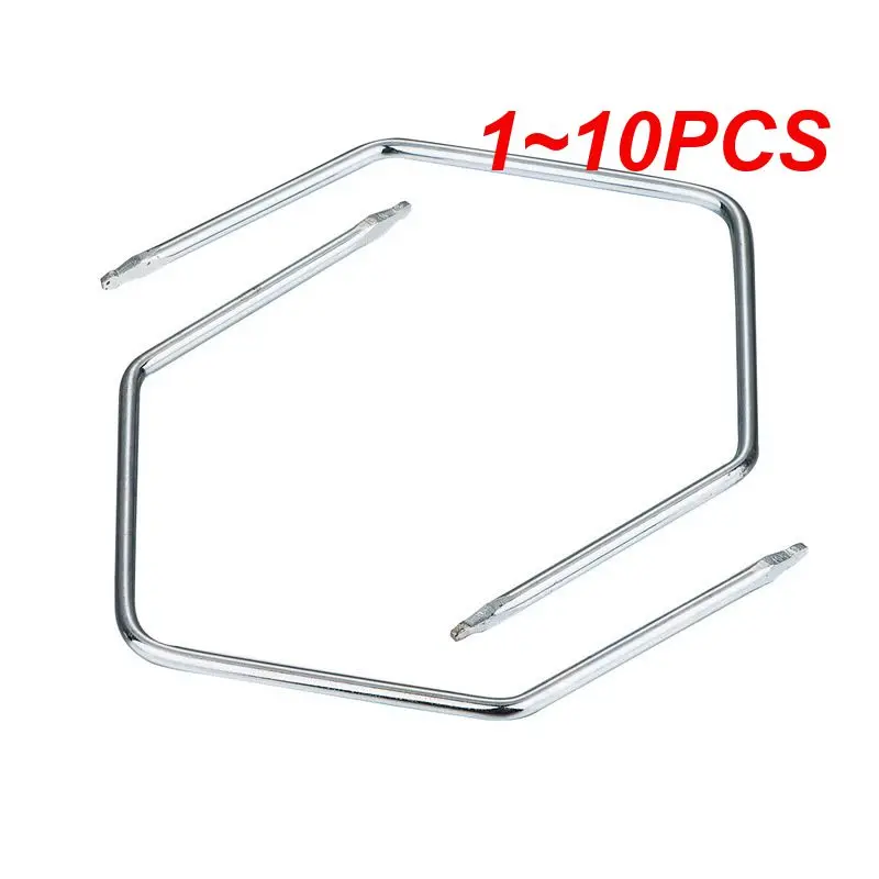 

1 ~ 10 шт. Серебристые съемные ключи для радиоприемника, инструменты для стереоизвлечения, контакты, двойной DIN для автомобиля Vauxhall