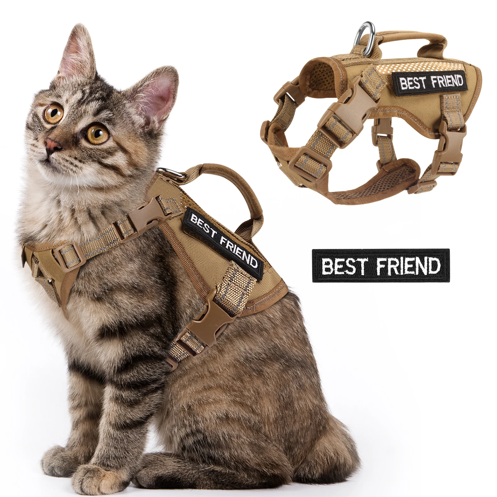 Imbracatura Tattica Per Cani Di Grossa Taglia, Imbracatura Per - Foto 11