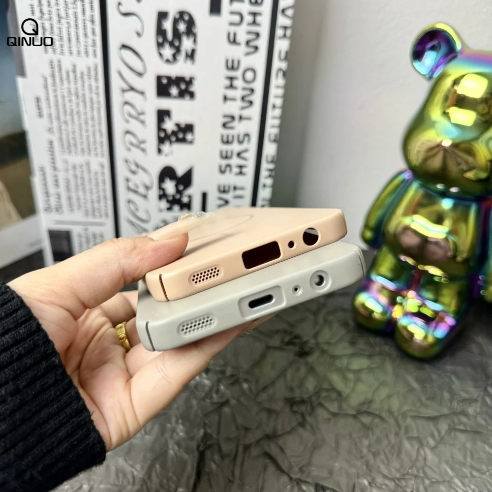 Luxury Slim Matte Magnetic Wireless Charging Hard Cover Case