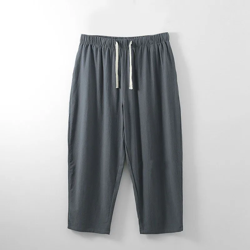Summer Pants Men 15XL Waist 174cm 5XL 6XL 7XL 8XL 9XL 13XL 12XL Plus Size Cotton Large Size Trousers 5 colors 2