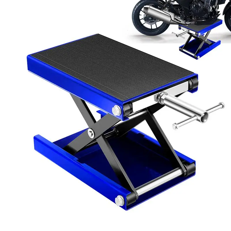 

Motorcycle Lift Jack Heavy Duty 1100LBMotorcycle Lift Table Center Scissor Lift Motor Bike ATV Work Stand Motorcycle Repair Tool